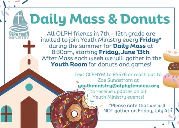 Daily Mass Donuts